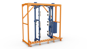 Стенд для перевірки якості вхідних дверей з алюмінію і ПВХ WS8030